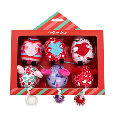 Caixa 6 Ratinhos São Valentim | FOFOS